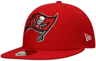 Men's Red Tampa Bay Buccaneers Basic Low Profile 59FIFTY Fitted Hat