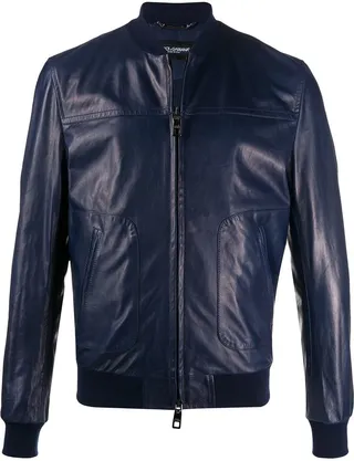 Bomber Leather Jacket