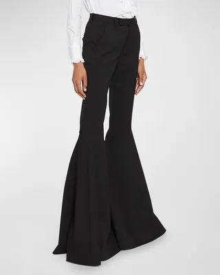 Flared Trouser Pants
