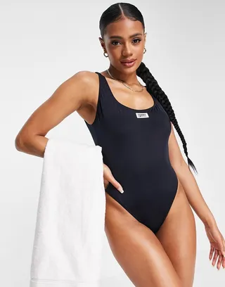 Tommy Hilfiger Jeans swimsuit in navy