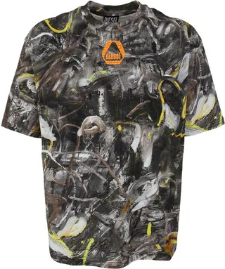 Diesel Printed Crewneck T-Shirt