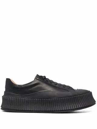 Chunky Sole Low-Top Sneakers