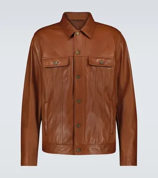 Leather jacket