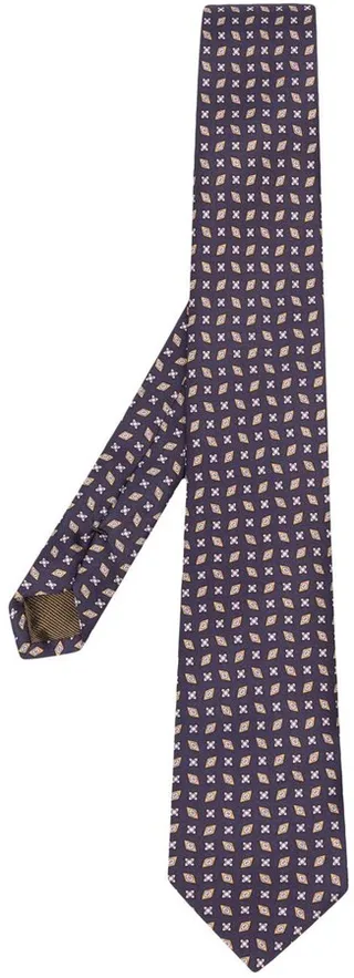 Geometric Pattern Tie