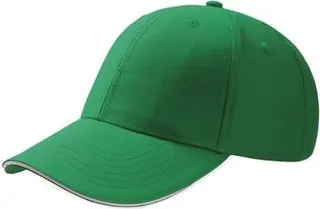Atlantis Sport Sandwich 6 Panel Baseball Cap - Green