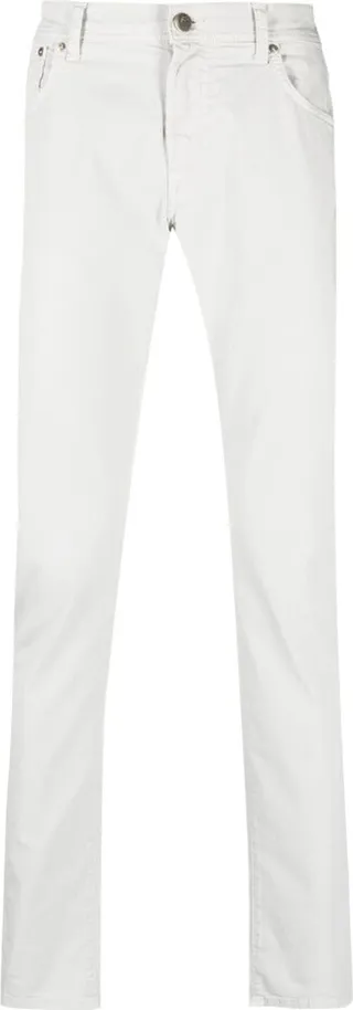 Low-Rise Skinny Trousers