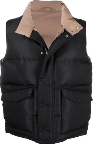 ALEXANDER MCQUEEN- Logo Padded Down Vest