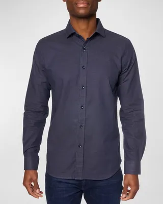 Men's Franklin Swiss Dot Sport Shirt