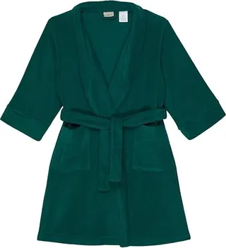 L.L.Bean Fleece Robe (Little Kids) (Emerald Spruce) Pajama