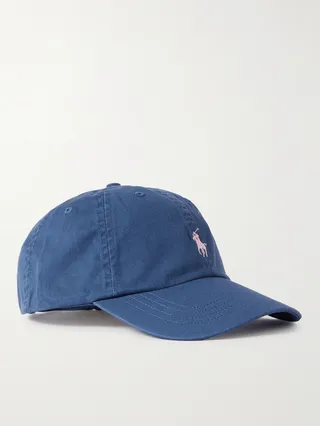 Logo-Embroidered Cotton-Twill Baseball Cap