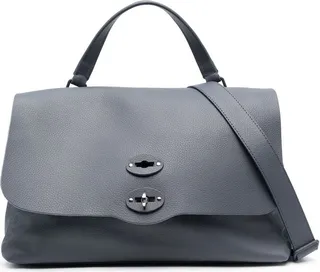 Postina leather tote bag
