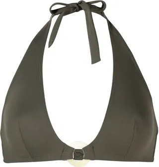 Aube halterneck bikini top