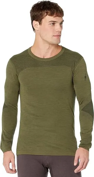 Smartwool Intraknit Merino 200 Crew (Winter Moss) Men's Clothing