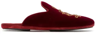 Logo Embroidered Slippers