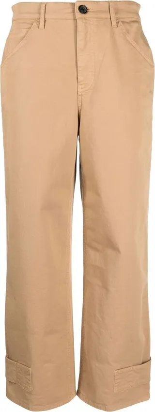 Straight-Leg Trousers