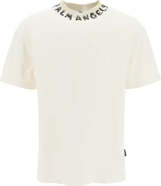 Vintage-effect Logo Long Sleeve Shirt
