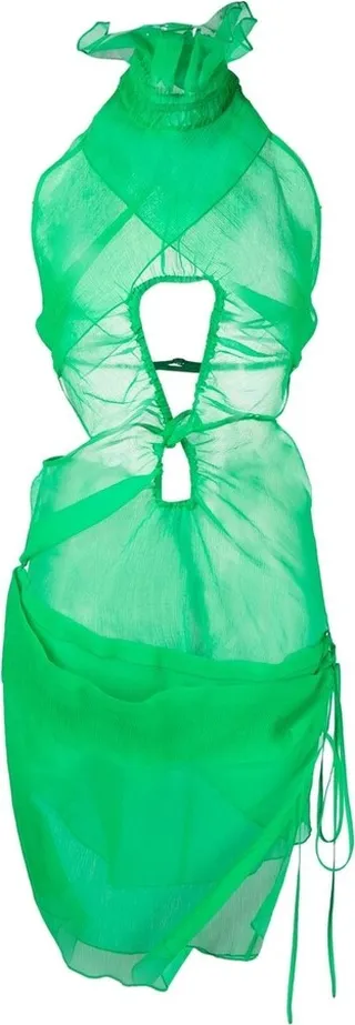 Halterneck Mini Dress