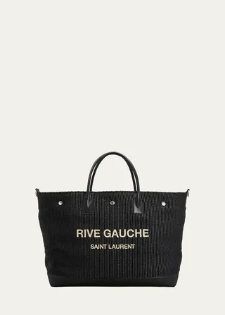 Cabas Large Raffia Tote Bag