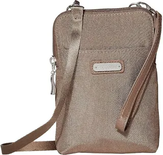 Baggallini Take Two RFID Bryant Crossbody (Portobello Shimmer) Handbags