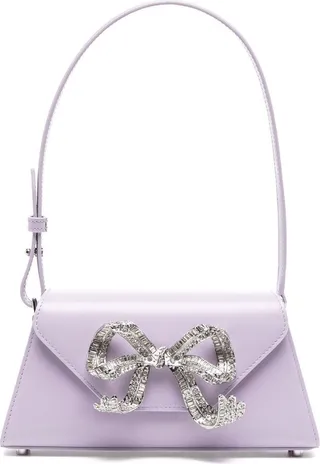 Bow Embellished Shoulder Bag