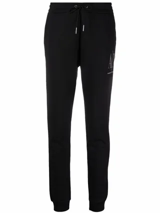 Embellished-Logo Sweatpants