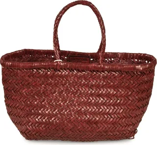Bamboo Triple Jump Basket Tote
