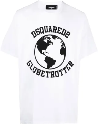 graphic-print cotton T-shirt