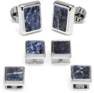 JFK Presidential Sodalite Cuff Link & Stud Set