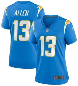 Women's Nike Keenan Allen Powder Blue Los Angeles Chargers Game Jersey
