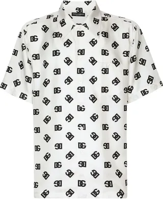 Dolce & Gabbana Dg Millennials Print Shirt