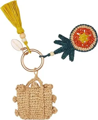 Pineapple Charm keychain