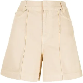 High-Waisted Denim Shorts