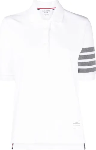Hector 4-Bar short-sleeved polo shirt