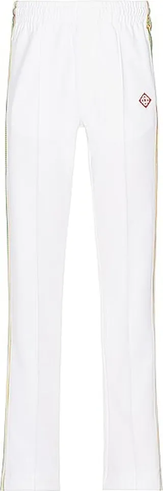 Casablanca Futuro Laurel Track Pants in White