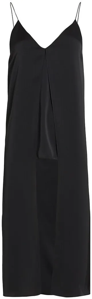 Draped Long Camisole Top