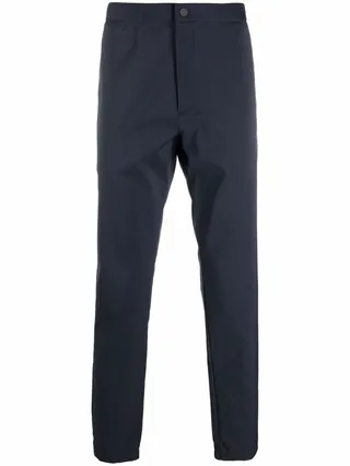 Mid-Rise Tapered Trousers