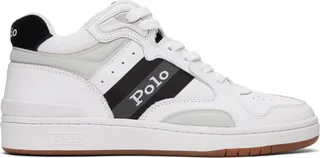 Polo Ralph Lauren White Polo CRT Sneakers