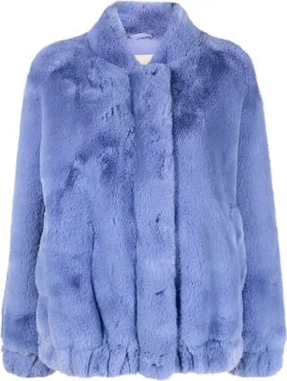 Faux-Fur Bomber Jacket