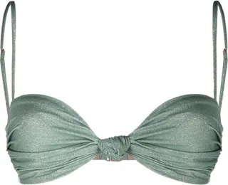 Pleno Sol bandeau bikini top