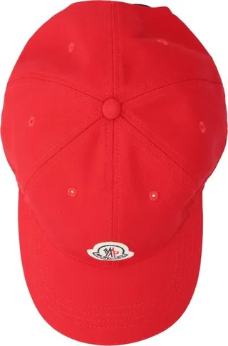 Moncler Logo-Patch Baseball Hat