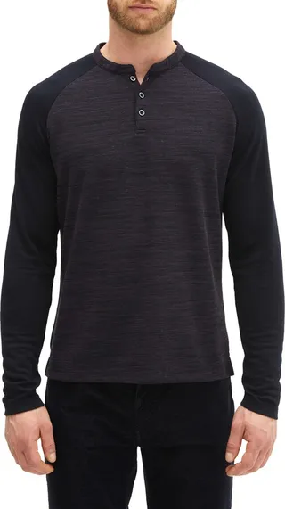 Millwood Long Sleeve Henley T-Shirt