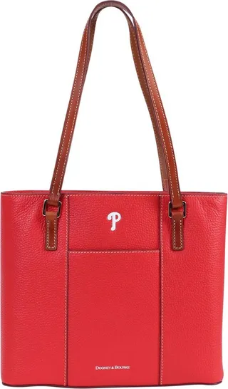 Women's Red Philadelphia Phillies Pebble Lexington Shopper Purse