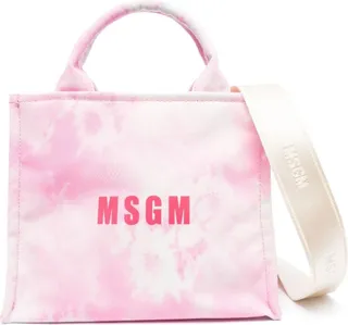 Tie-Dye Pattern Cotton Tote Bag
