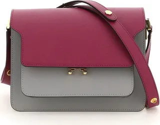 Tricolor Trunk Medium Bag