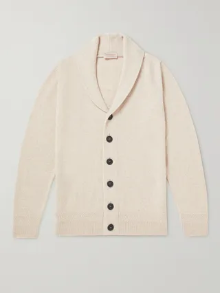 Cullen Recycled-Cashmere and Merino Wool-Blend Cardigan