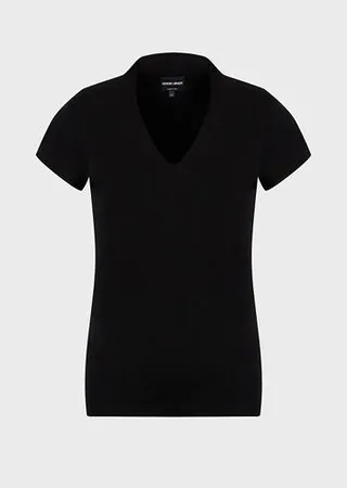V-neck top