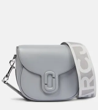 The J Marc Small leather saddle bag