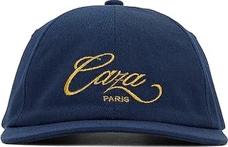 Casablanca Caza Embroidered Cap in Navy