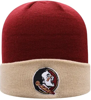 Men's Garnet and Gold Florida State Seminoles Core 2-Tone Cuffed Knit Hat