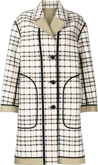 Reversible Single-Breasted Coat